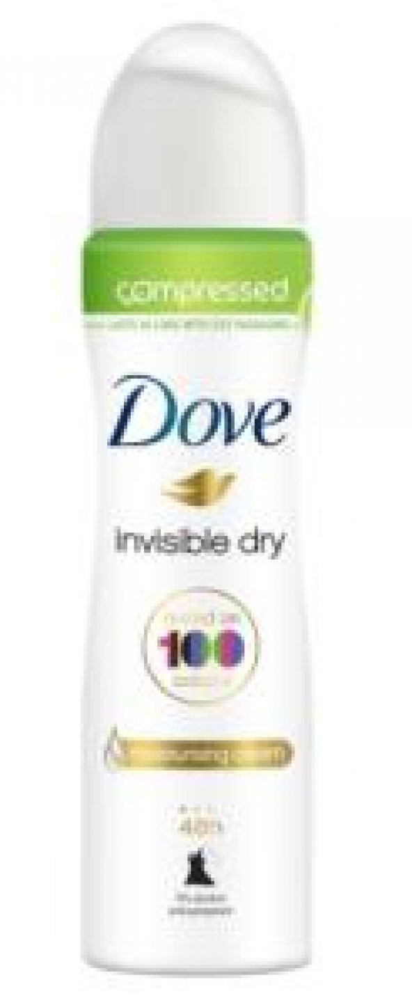 Dove Deo 75 ml Invisible Dry Compressed