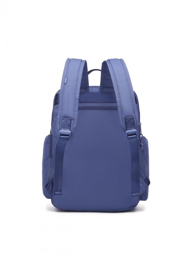 Bagacar Smart Bag 3124 Okul ve Günlük Laptop Bölmeli Sırt Çantası Jean Mavi - 3