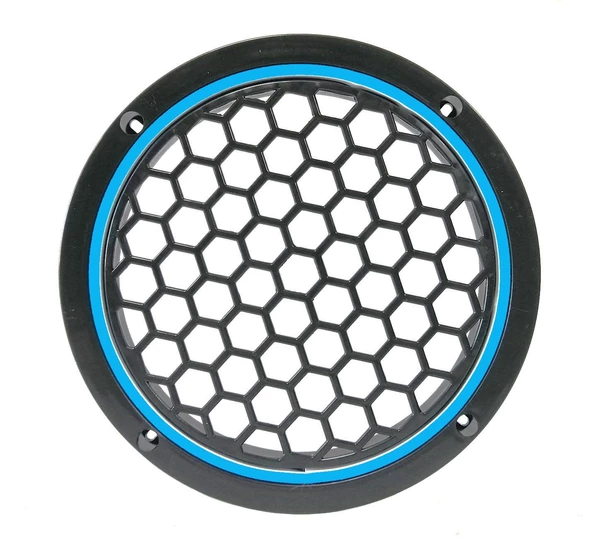 Garaj Dünyası Mavi Neon Ledli 20 Cm 2’li Hoparlör Kapağı