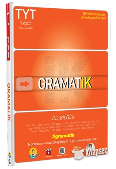 TYT Gramatik Dil Bilgisi Soru Bankası Tonguç Akademi