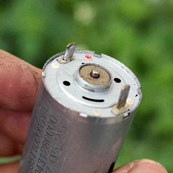 DC 12V Mini CY395 Yüksek Hızlı Torklu Model Araç Tekne Motoru - 2