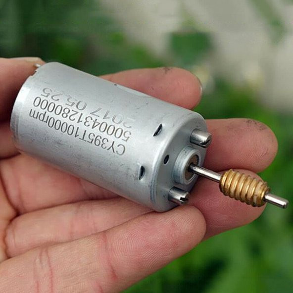 DC 12V Mini CY395 Yüksek Hızlı Torklu Model Araç Tekne Motoru - 3