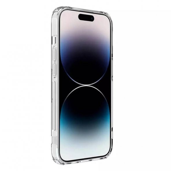 Nillkin TPU Pro Manyetik iPhone 14 Pro Uyumlu Kılıf - Beyaz - 4