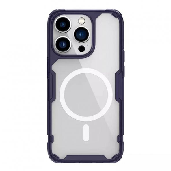 Nillkin TPU Pro Manyetik iPhone 14 Pro Uyumlu Kılıf - Mor - 2