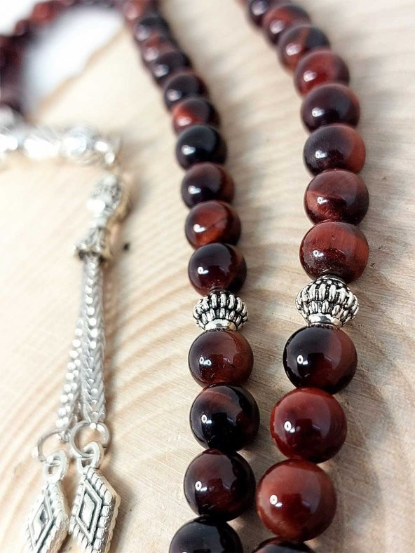 Şahin Taşı 99luk Tesbih 6mm - Resim 5