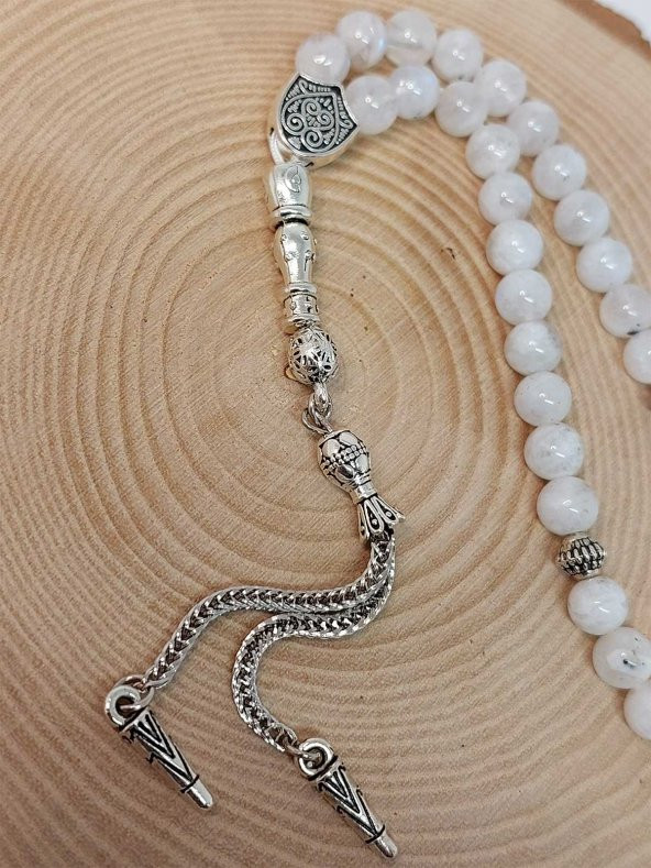 Ay Taşı Tesbih 6mm - Resim 3