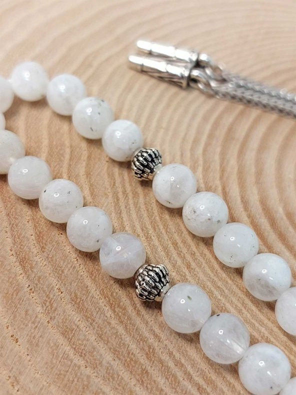 Ay Taşı Tesbih 6mm - Resim 4