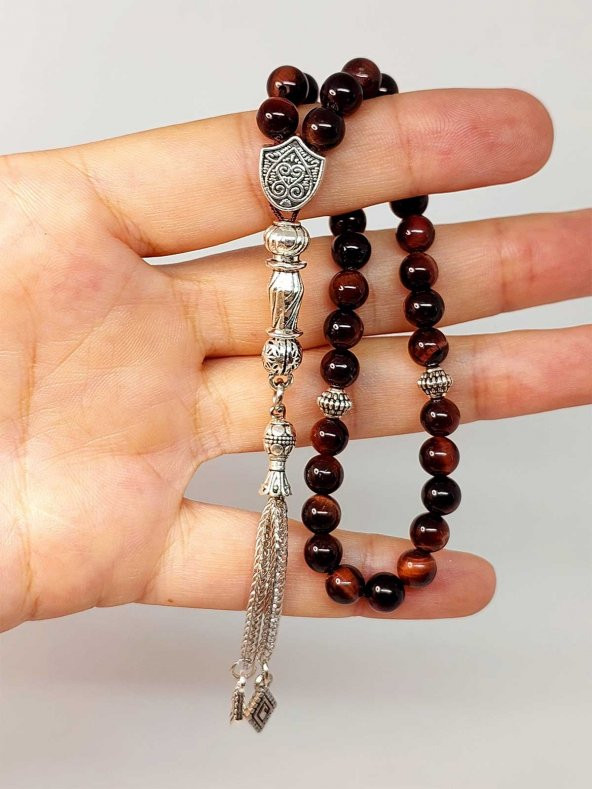 Şahin Gözü Taşı Tesbih 6mm ürün görseli