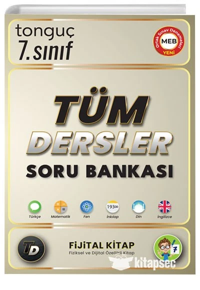 7. Sınıf Tüm Dersler Soru Bankası Tonguç Akademi