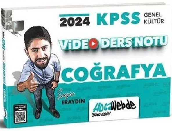 2024 KPSS GK COĞRAFYA VİDEO DERS NOTU  HOCAWEBDE