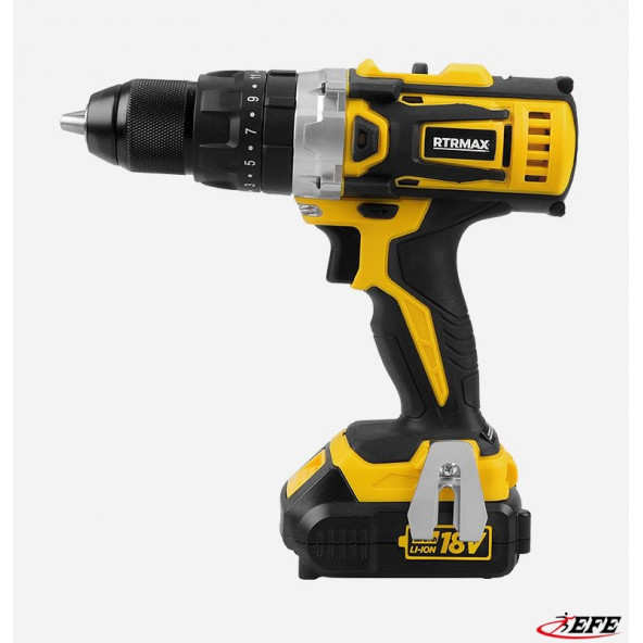 RTRMAX RTX1816B Şarjlı Darbeli Matkap - 2