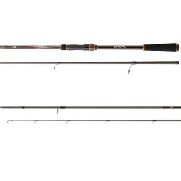 Daiwa New Crossfire 244cm 7-28gr 2 Parça Spin Olta Kamışı - 2