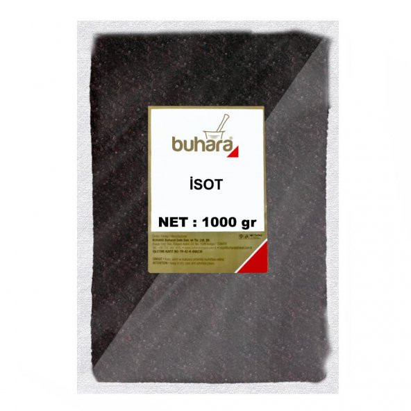 BUHARA İSOT BİBER 1000 GR