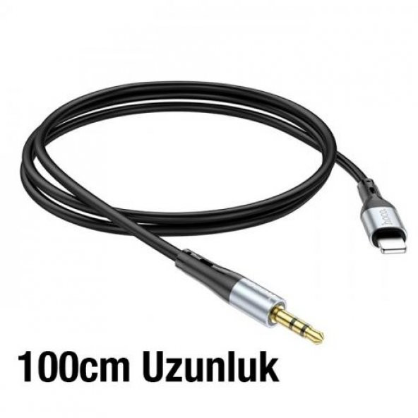 Coofbe Hc Seri 1Mt İphone Aux Kablosu İphone Ses Aktarım Kablosu AUX to İphone Araç Hoparlör Kulaklık Aux Kablo - 2