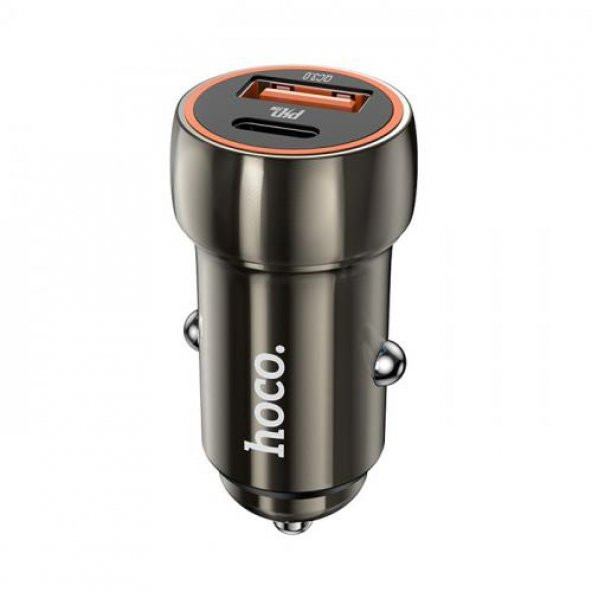 Coofbe Hc Seri Turbo Şarj 20W Araç Şarjı USB + Type-C Girişli QC3.0 Araç Çakmaklık Şarj Başlığı - 2