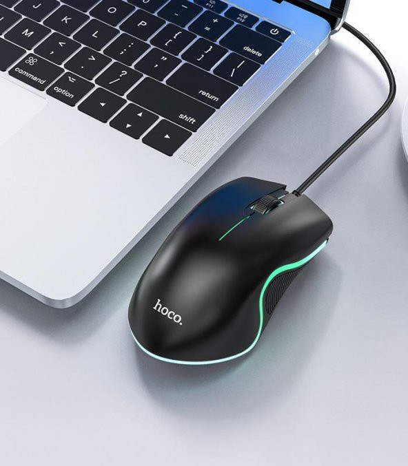 Coofbe Hc Seri RGB Işıklı 1.4Mt Kablolu Yüksek Hassasiyetli 1000DPI Gamer Mouse Oyuncu Mouse Ergonomik Tasarım Tak Kullan - 5