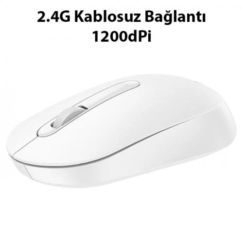 Coofbe Hc Seri Premıum Bluetooth Wıreless 1200dPi 2.4G Kablosuz Mouse Bluetooth Mouse 3D Düğmeli Mouse - 7
