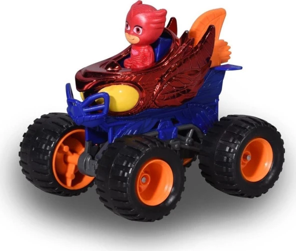 Dickie PijaMaskeliler - Baykuş Kız ve Mega Wheelz Aracı  9031