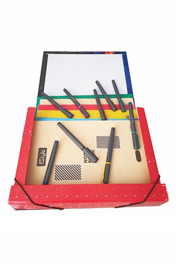 Lastikli Klasör Erkek Figürlü 1 Adet İpli Klasör 32x24x6 cm Okul Öğrenci Klasörü Lastikli Çanta İpli Dosya - 3