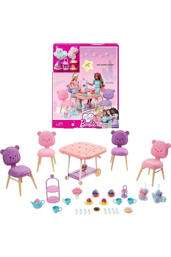 Mattel Barbie My First - Ilk Bebeğim Çay Partisi Oyun Seti