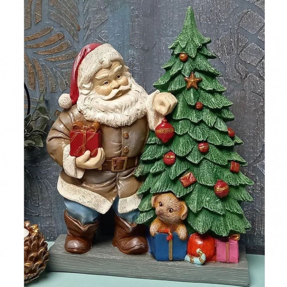 ÇAM AĞAÇLI NOEL BABA BİBLO HS501-4