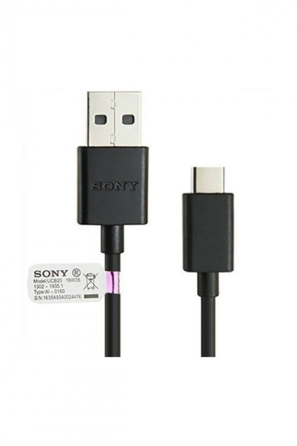 Sony Xperia XZ F8331 Şarj ve Data Kablosu UCB20
