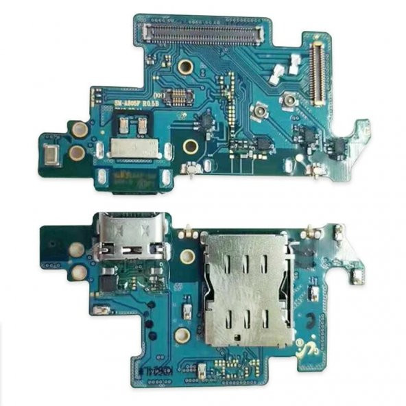 Samsung A80 SM-A805F Şarj Soket Mikrofon Bordu