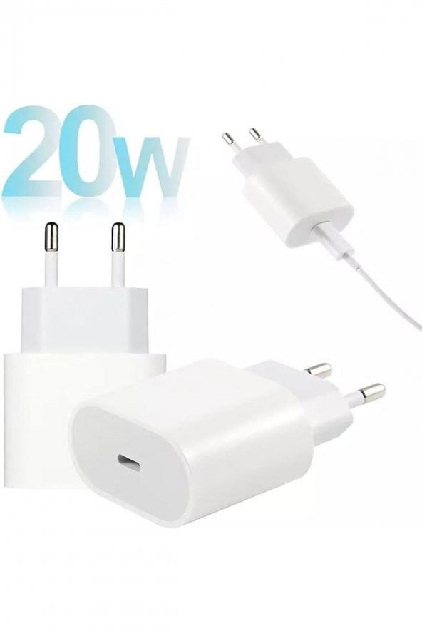 Apple Iphone 13 Pro Max Uyumlu 20w Type-c To Lightning Şarj Aleti Seti (LOGOLU ÜRÜN) - 5