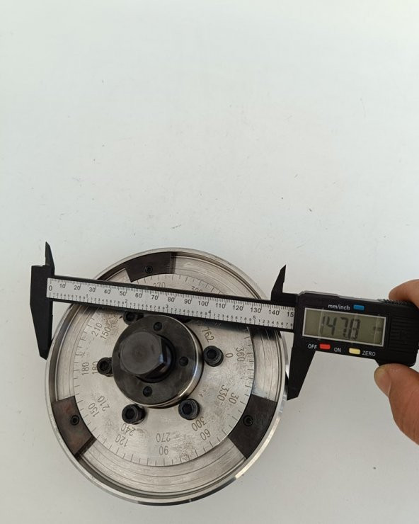 Geibel Hotz Cnc Torna Dereceli Disk Tutucu 950010 - Resim 6