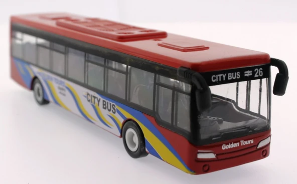 Kırmızı Metal Otobüs 632-27 ürün görseli