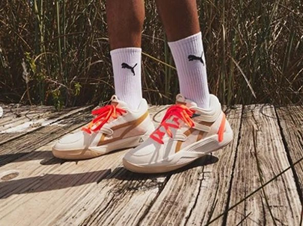 Puma Puma Trc Blaze Court Childhood Dreams Erkek Basketbol Ayakkabısı 37740101 - 3