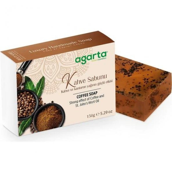 Agarta Doğal Kahve Sabunu El Yapımı 150 Gr