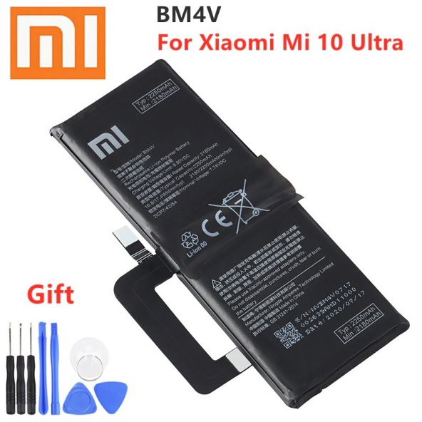 XİAOMİ Mİ 10 ULTRA PİL BATARYA BM4V + TAMİR SETİ