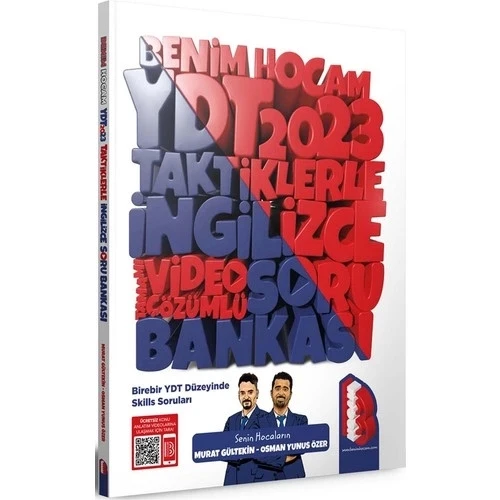 YDT TAKTİKLERLE İNGİLİZCE SKILLS SORU BANKASI  BENİM HOCAM