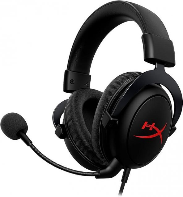 HyperX Cloud Core 4p4f2aa DTX Kablolu Mikrofonlu Kulak Üstü Oyuncu Kulaklığı