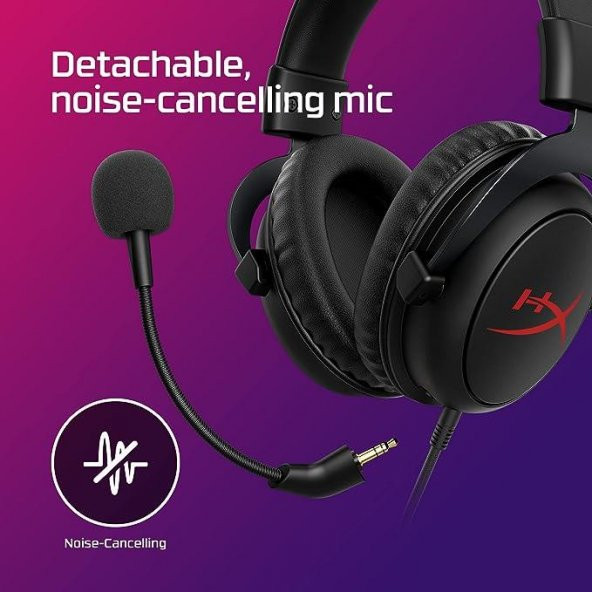 HyperX Cloud Core 4p4f2aa DTX Kablolu Mikrofonlu Kulak Üstü Oyuncu Kulaklığı - 5