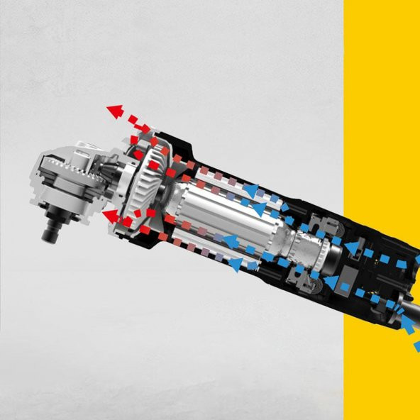 CAT DX33 900Watt 125mm Profesyonel Avuç Taşlama - 8