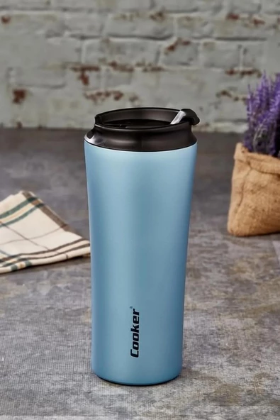 Cooker Çelik Termos Mug  400 Ml