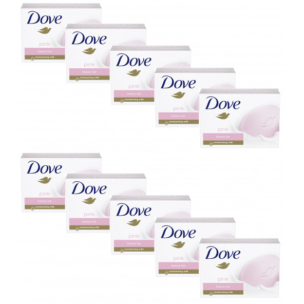 Dove Pink Cream Beauty Bar Güzellik Sabunu 100 gr x 10 ADET