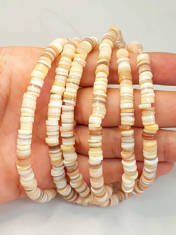 Sedef Taşı 6*2mm Dizi (43160) ürün görseli 1