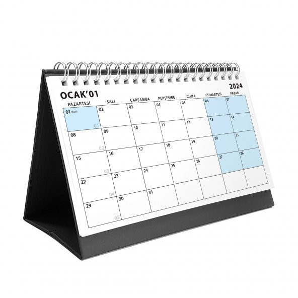 2024 Takvimi, Aylık Planlama, 2024 Masa Takvimi, 2024 Calendar, Monthly Planning, 2024 Desk Calendar - 3