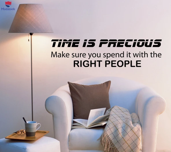 Duvar Sticker Motivasyonel İfade Alıntı Bilgelik Sözü Oturma Odası, Ofis, Dükkan Etiketi ürün görseli 1