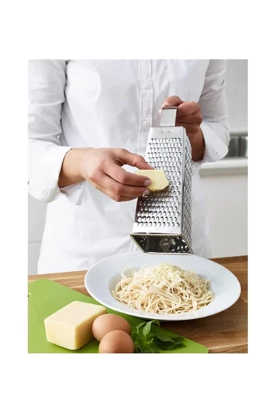 Mutfak Rende Paslanmaz Çelik 12 cm x 10 cm x 20 cm - 2