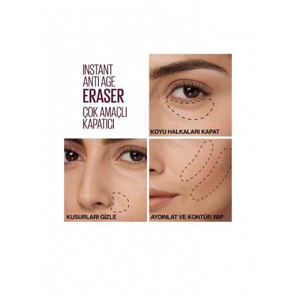 Maybelline New York Instant Anti Age Eraser Kapatıcı 01 Light - 5