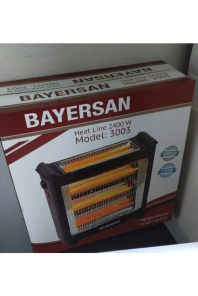 Bayersan 3003 2400 W Quartz Isıtıcı - 2