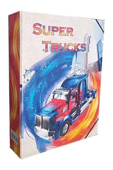 Lastikli Klasör 1 Adet İpli Klasör 32x24x6 cm Okul Öğrenci Klasörü Lastikli Çanta İpli Dosya Kreş Anasınıfı - 10