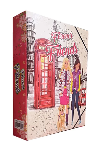 Lastikli Klasör 1 Adet İpli Klasör 32x24x6 cm Okul Öğrenci Klasörü Lastikli Çanta İpli Dosya Kreş Anasınıfı - 5