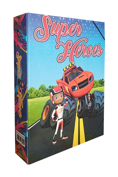 Lastikli Klasör 1 Adet İpli Klasör 32x24x6 cm Okul Öğrenci Klasörü Lastikli Çanta İpli Dosya Kreş Anasınıfı - 9