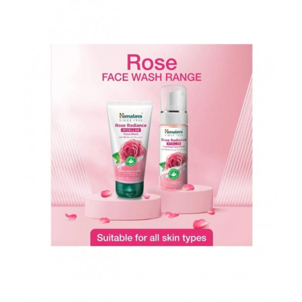 Himalaya Gül Özlü Işıltı Veren Micellar Yüz Temizleme Köpüğü 150 ML - 7