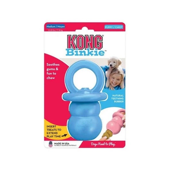 Kong Puppy Diş Kaşıma Emziği Yavru Köpek Oyuncağı Medium 13.5 Cm - 4